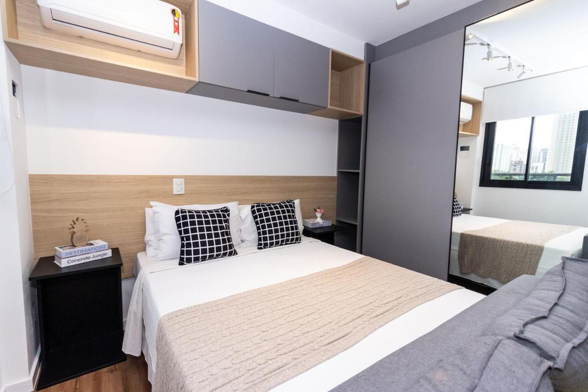 360 Moema Apartment เซาเปาโล ภายนอก รูปภาพ