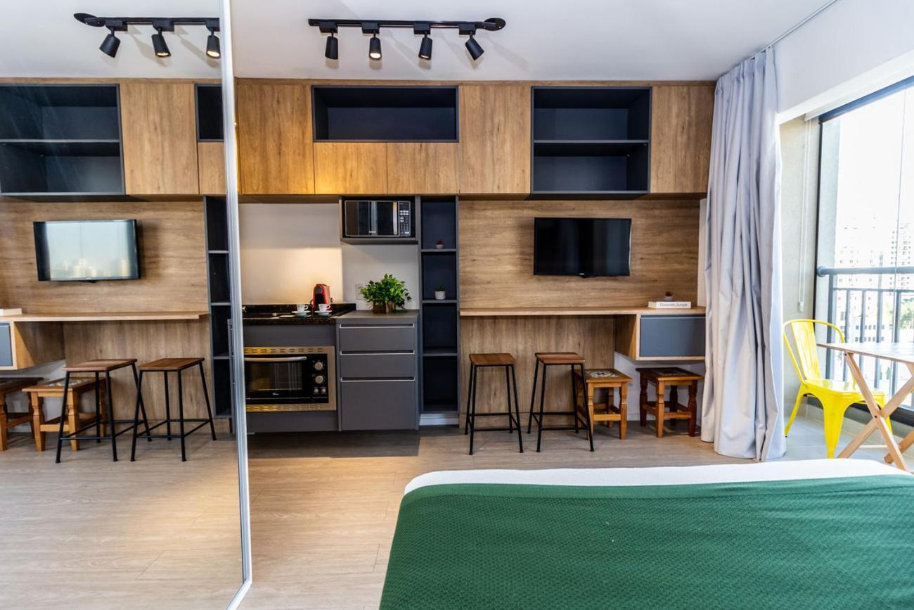 360 Moema Apartment เซาเปาโล ภายนอก รูปภาพ